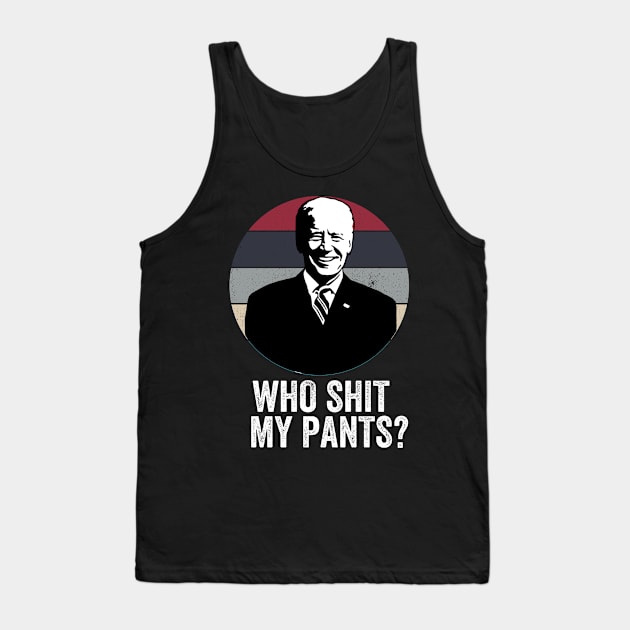 Funny Anti joe biden Tank Top by RayaneDesigns